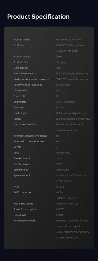 Loumilight projector Ultra